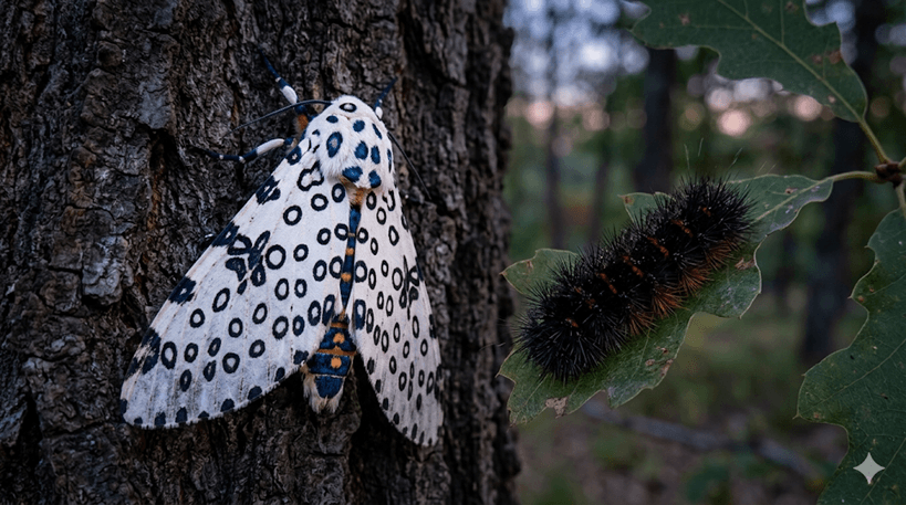 Giant Leopard Moth